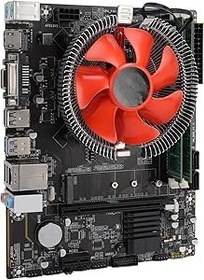 Resim Masaüstü Bilgisayar Anakart Kiti, 4 çekirdekli 8 Iştirak çift Kanal 8G DDR3 Bellek M.2 PCI E 16X Yuva NGFG NVME DDR3 1600/1333/1066 MHz I7 4770 İşlemci Için Power Ana Panosu 