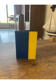 Resim EFE DERİ Şeritli Deri Araç Ruhsat Kılıfı Kabı Ruhsatlık Ruhsat Koruyucu 