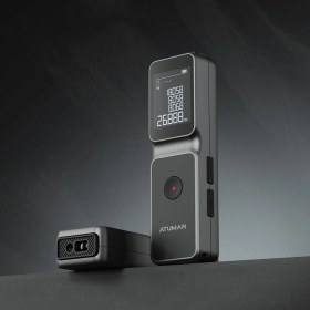 Resim Lsa Lazermetre: 50M Menzil, 9 Fonksiyonlu Milimetrik Hassasiyet Metrekare Metreküp Mesafe Ölçümü 