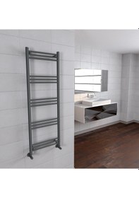 Resim Lojimax Alüminyum Havlupan Lodos W 780x500mm 9 Dilim Antrasit Gri 281 W Yüksek Isıl Güç -840 