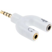 Resim Ally 3.5 Mm Kulaklık Mikrofon Çoklayıcı 3.5 Mm Splitter Dönüştürücü 