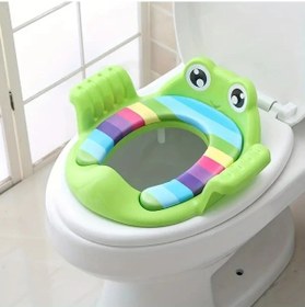 Resim Topshop1 Yeşil Çocuk Lazımlığı Yumuşak Oturak Taşınabilir Bebek Klozet Koltuk Yeşil 