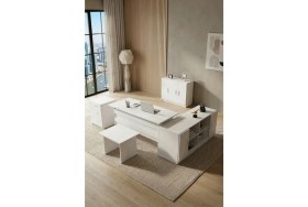 Resim Yurudesign Vario ABCEF Ofis Büro Masa Takımı 3 Renk VO16-W 