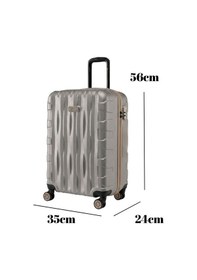 Resim Kabin Boy Valiz + Makyaj Çanta Taş-bej 1167 Taş 