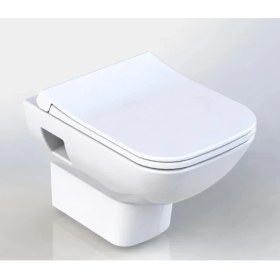 Resim Ventuno Kanalsız Asma Klozet ve Slim Klozet Kapağı Dahil 