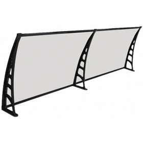 Resim Crocus Kapı Pencere Üstü Pratik Sundurma 80x240 Şeffaf Şeffaf 