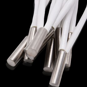 Resim 1 adet 3D Yazıcı Isıtma Borusu, 6x20mm, 12V 24V 70W, Mk8, CR10 Ender 3 V6 HotEnd J-Head için Seramik Kartuş Isıtıcı, Plastik, Şarj Edilemez, Pil Gerektirmez 