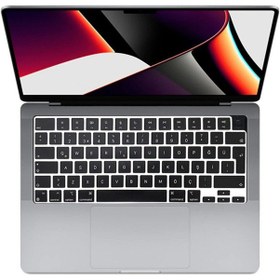 Resim Arabulalaca MacBook Uyumlu Air 15 A2941 Türkçe Klavye Koruyucu Siyah 