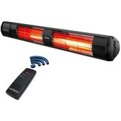 Resim Hottable Classic Plus 4000 W Su Geçirmez Uzaktan Kumandalı Isı Kademeli Infrared Dış Ortam Isıtıcı 