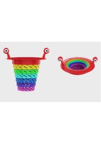 Resim Renkli 6 Kademeli Lavabo Süzgeci Ev Gereç 