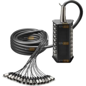 Resim Wishora Store Merz STAGE-16C-10M 16 Kanal 10 Metre Multicore Kablolu Hazır Stage Box 
