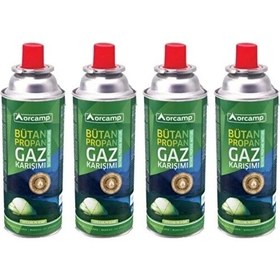 Resim Orcamp Orgaz Kamp Kartuş Tüp 227 gr Orcamp 4'lü Paket 
