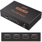 Resim 5234 4 Port Uhd 4k Hdmi Switch Ekran Monitör Splitter Çoklayıcı 