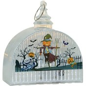 Resim Folinda Halloween Feneri Çocuk El Tutan Dekoratif Aydınlatma Aleti - Korkuluk Figürü Balkabak, Cadı, İskelet, Çaylak Seçenekli 