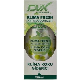 Resim Divortex Klima Fresh - Temizleyici Klima Bombası Yeşil Elma 150ml 