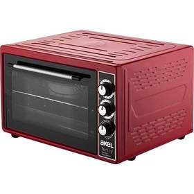 Resim Midi Fırın Kare 38lt Ayarlanabilir Termostat 50 320 C - Saatli 0 - 90 Dk Zil 3 Kademe Hız Ayar E 