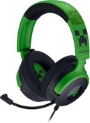 Resim RAZER Kraken X Lite Kablolu Kulaklık Minecraft Edition RZ04-05180200-R3M1 