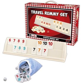 Resim Nessiworld 1010402 Travel Rummy Set ,Star okey 