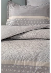 Resim Yataş Bedding Amora Çift Kişilik Ranforce Nevresim Takımı - Gri 