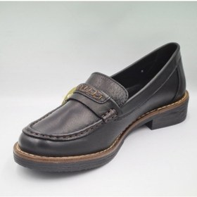 Resim Mammamia D25ya-3260-b Siyah Hakiki Deri Kadın Casual Ayakkabı Siyah 