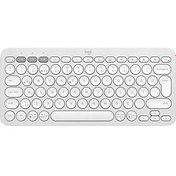 Resim Logitech K380S Pebble Keys 2 920­011860 Beyaz Bluetooth Klavye 