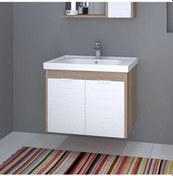 Resim Denko Mostar 70 Cm Mdf Banyo Dolabı Takımı Alt Modül Çok Renkli 