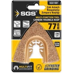 Resim Sgs 1881 Karbür Zımparalama Raspalama Bıçağı 77 mm 