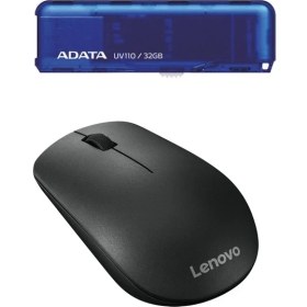 Resim Lenovo 400 Kablosuz Mouse + Adata UV110 32GB Flash Bellek 