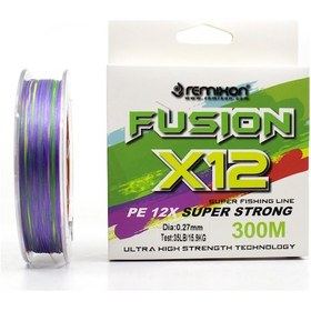 Resim Remixon Fusion 300m X12 Multi Color İp Misina - 0,20 