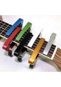 Resim Nemesis Fc-71 Model Siyah Renk Metal Ukulele Kapo Kelepçe 