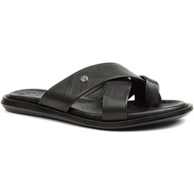 Resim Pierre Cardin ® | PC-7120 - 2162 Siyah - Erkek Terlik 