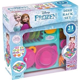 Resim Frozen Bulaşıklık Seti 21 Parça 03367 