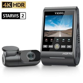 Resim Viofo A229 Pro 2 Kameralı Ön Arka 4k 2k Hdr Sony Starvis 2 Sensörlü Wi-fi Gps'li Araç Kamerası 
