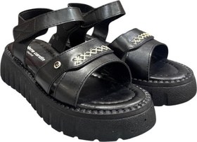 Resim Pierre Cardin Dolgu Topuk Anatomik Taban Bayan Sandalet 