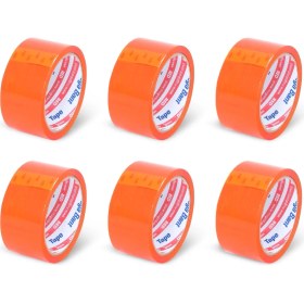 Resim Nuga 45 mm x 40 mt Turuncu Koli Bandı 6 Adet 