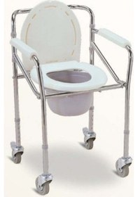 Resim Leo 225 Katlanır Tekerlekli Klozet Yükseltici 