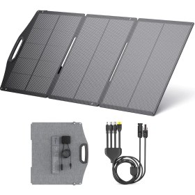 Resim Etfe 150W Taşınabilir Güneş Paneli, IP68 Su Geçirmez, Katlanabilir 