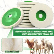 Resim Adet 5 Cila Tekerlek Diskleri - 100mm Açılı Taşlama Makinelerine Uyar, Dayanıklı Parlatma Diskleri, Metal / Mermer / Cam / Seramik / Fayans / Ahşap için Evrensel, Yüksek Performanslı ve Kalıcı Zımpara & Parlatma Pedleri, Malzeme Bitirme, Yüzey Restorasyonu, Abraziyon Diskleri, Diskler, Yüksek Performanslı İnşaat, Çoklu Yüzeyleşimle Uyumlu, Sağlam Polisaj Tekerlekleri, Geniş Kapsamlı Abbraziv Maddeler, Demirciler İçin 