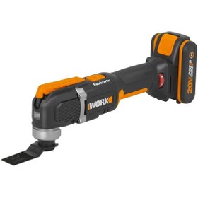 Resim WORX WA5012 Çok Amaçlı Raspalama Makinası İçin 35x40mm Ahşap, Fiberglas, PVC Universal Kesme Bıçağı 