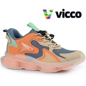 Resim Vicco Mask Ortopedik Erkek Çocuk Kot Sneaker 