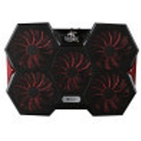 Resim A1 5 Fan Ledli Notebook Soğutucu Stand- Dna004 