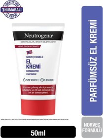 Resim Neutrogena Norveç Formülü Parfümsüz El Kremi 50 ML 