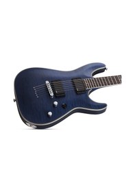 Resim Schecter C-1 Platinum Elektro Gitar Thru Midight Blue 