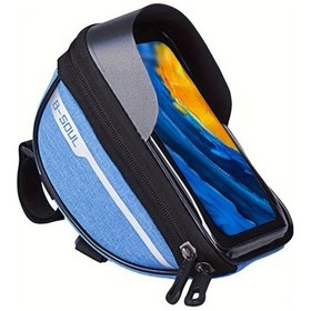 Resim Willowhaven 6.7 İnç Büyük Ekranlı Bisiklet Tutucu Çanta Mavi Telefon Cebi Aksesuar Mavi 