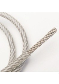 Resim Pvc Izoleli Çelik Halat 2X3 - 10 Metre 