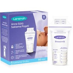 Resim Lansinoh Anne Sütü Saklama Poşeti 50 Adet 
