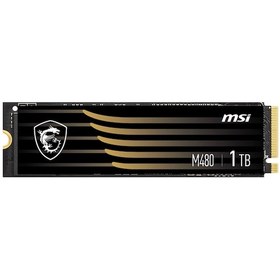 Resim MSI Spatium M480 1 TB PCIe 4.0 NVMe M.2 2280 SSD 