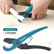 Resim LIBRETON Pex Kesici 32mm, Pex Boru Kesici, PEX Tüp Kesici 1-1/4", PEX, PVC (İnce), PPR Plastik için PEX Boru Kesme Araçları 