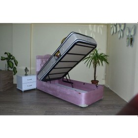 Resim Bengimobilya Baza Başlık Ful Ortopedik Pamuk Pedli Yatak Tay Tüy Silinir Model (303444510) 