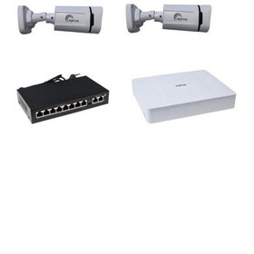 Resim Aprox 2li Warmled Sesli İp Kamera Seti 